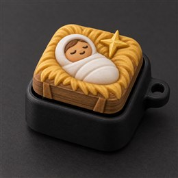 Baby Jesus · Nativity — generated design concept, not a printed sample