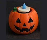 Pumpkin candle clicker — generated design concept, not a printed sample