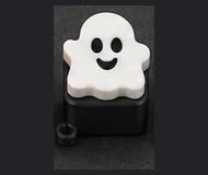 Ghost clicker — generated design concept, not a printed sample