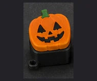 Pumpkin · black base — generated design concept, not a printed sample