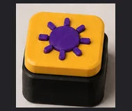 Sun clicker — generated design concept, not a printed sample